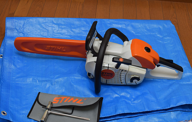 STIHL スチール チェーンソーMS201-