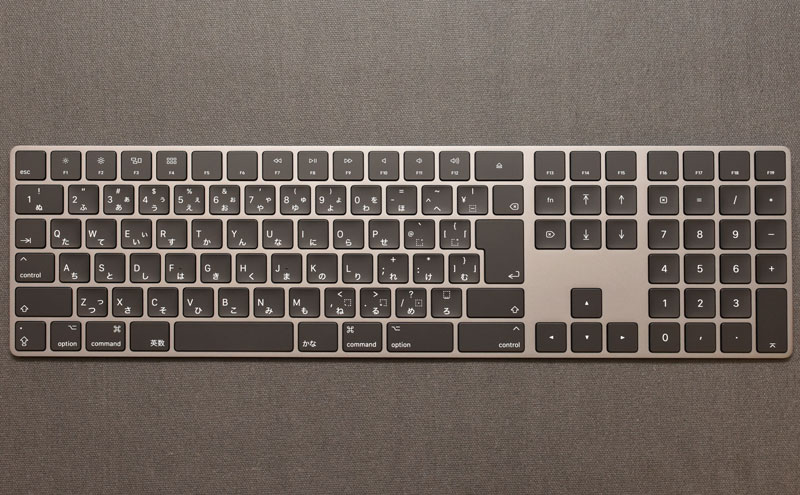 Mac (Apple) - 美品 Apple Magic Keyboard Space Gray JIS配列の+