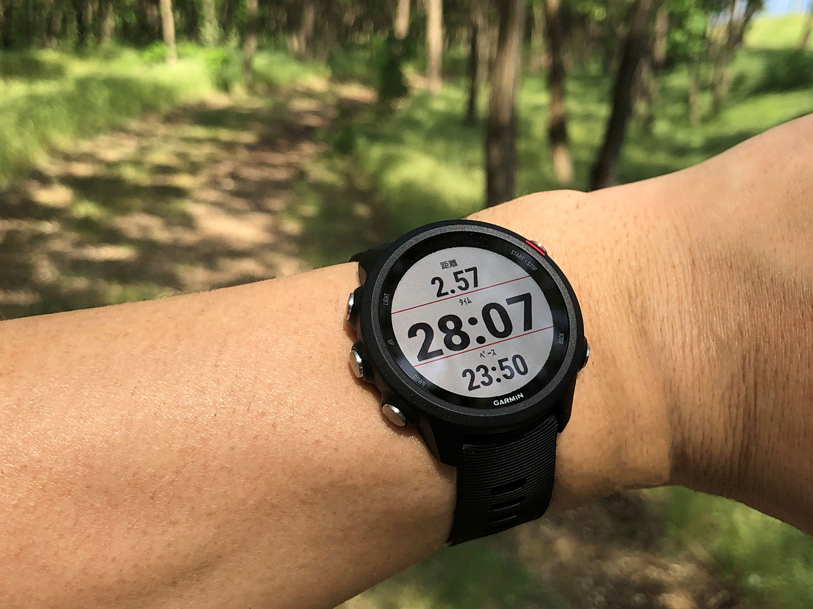 格安好評 GARMIN ガーミン ForeAthlete 245 Black Slate スマート ...