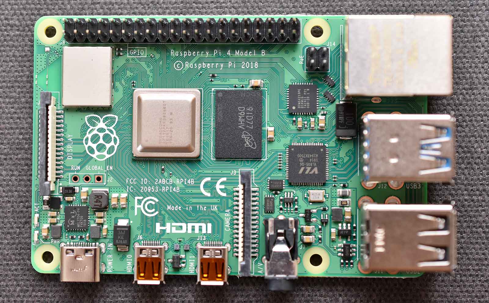 Raspberry Pi 4 Model B 4GB　ラズパイ