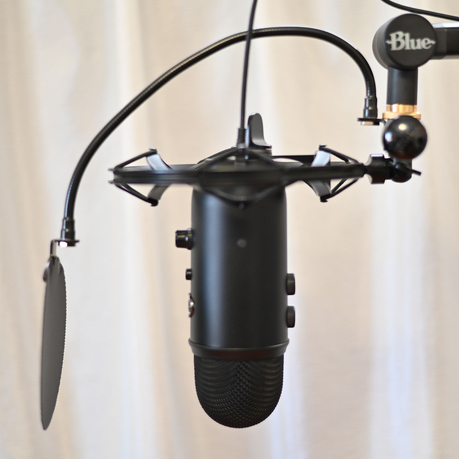 Blue Microphones Yeticaster Yetiに最適なポップガード STEDMAN 