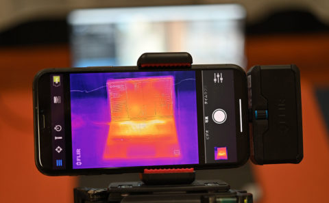 サーモグラフィーカメラ FLIR ONE pro iOS用の+hekterra.com