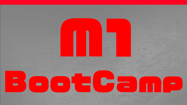 bootcamp on m1