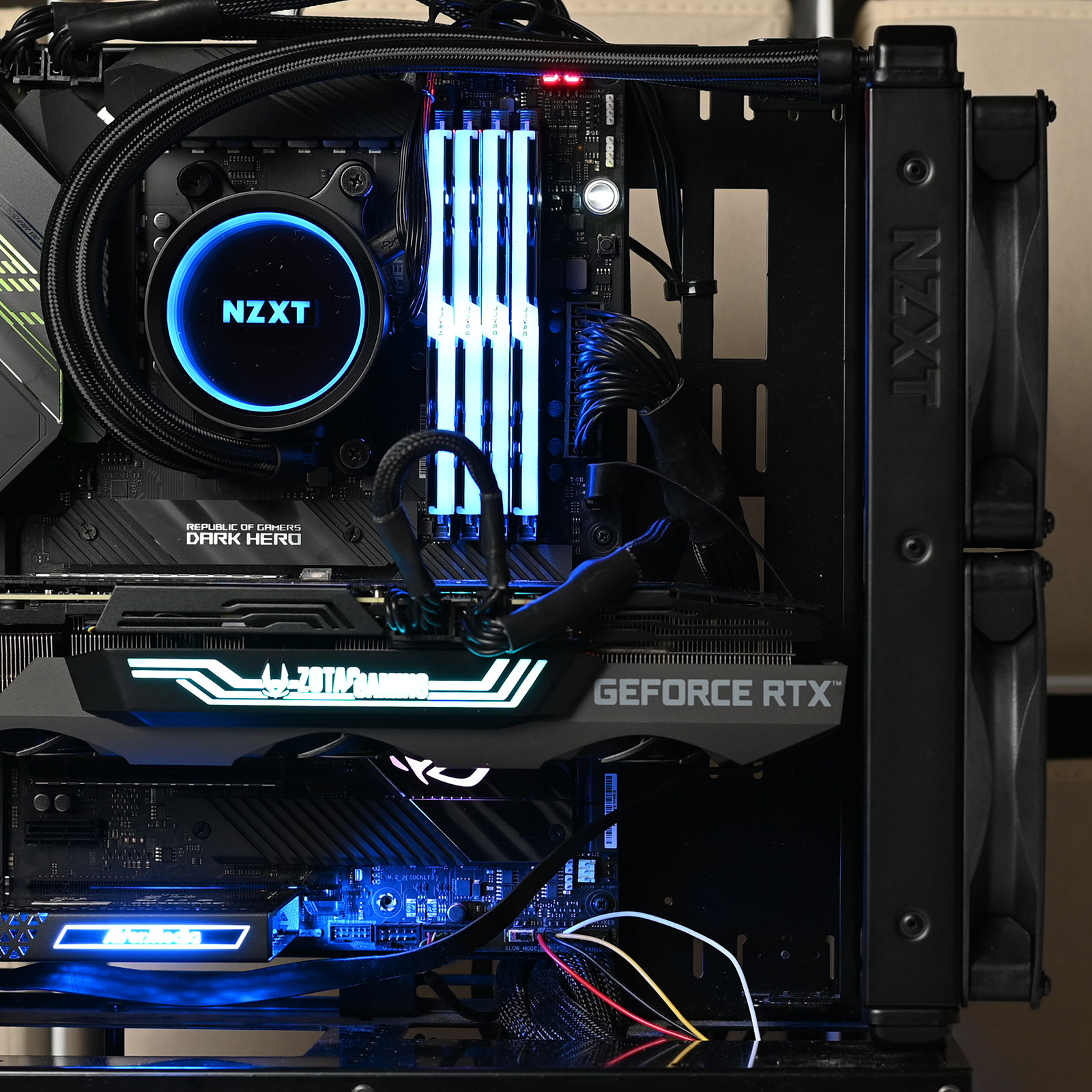 NZXT KRAKEN Z63 ホワイト 簡易水冷CPUクーラー 液晶モニタ搭載 RGB