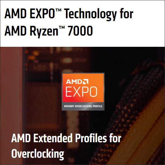 Ryzen 7000シリーズのスイートポイントは6000MHz!DDR5 AMD EXPOメモリ