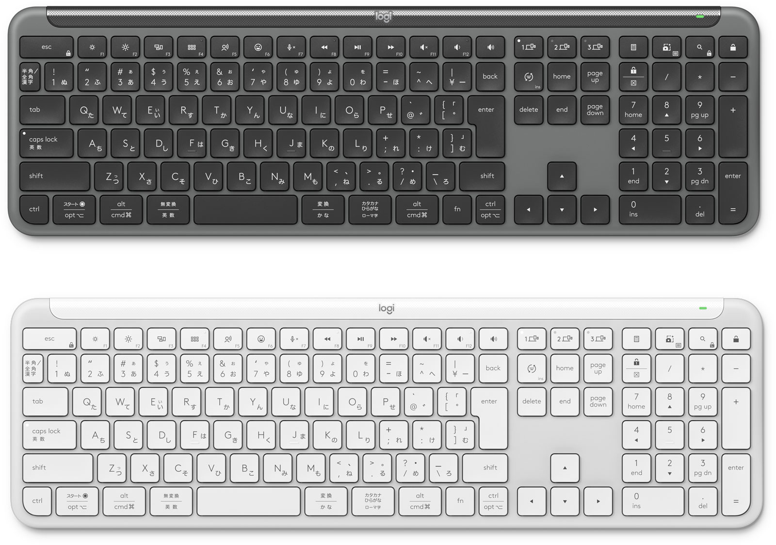 ロジクール SIGNATURE SLIM K950 グラファイト 中古 箱なし k950-off-white-gallery2-jp.png